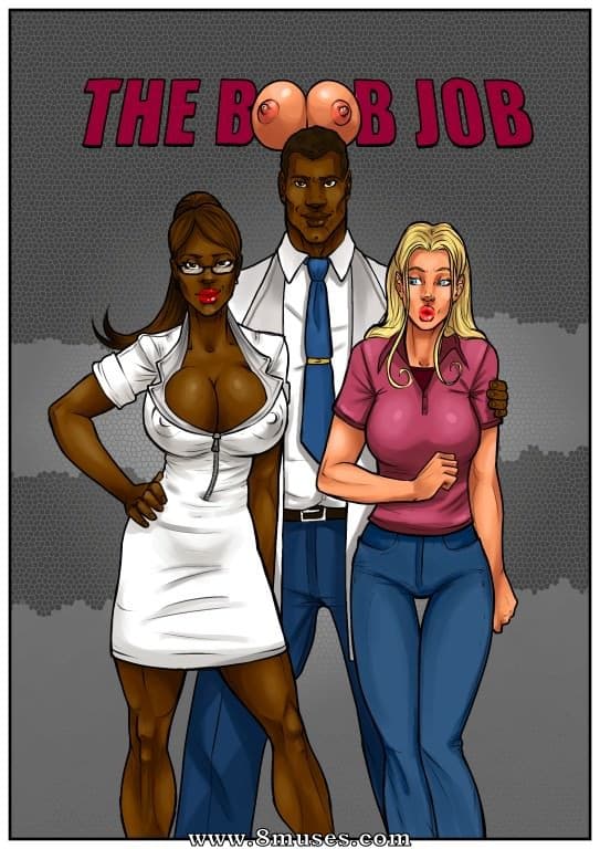 Boob Job: Interracial Kaos Comics cover