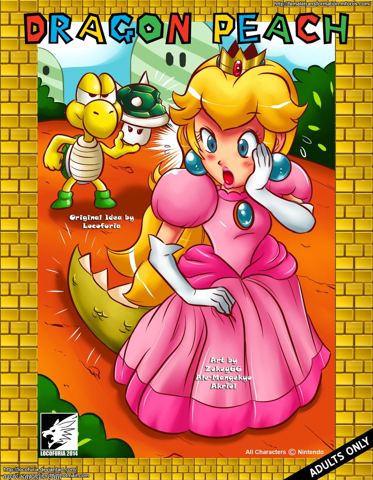 Dragon Peach Furry Porn cover