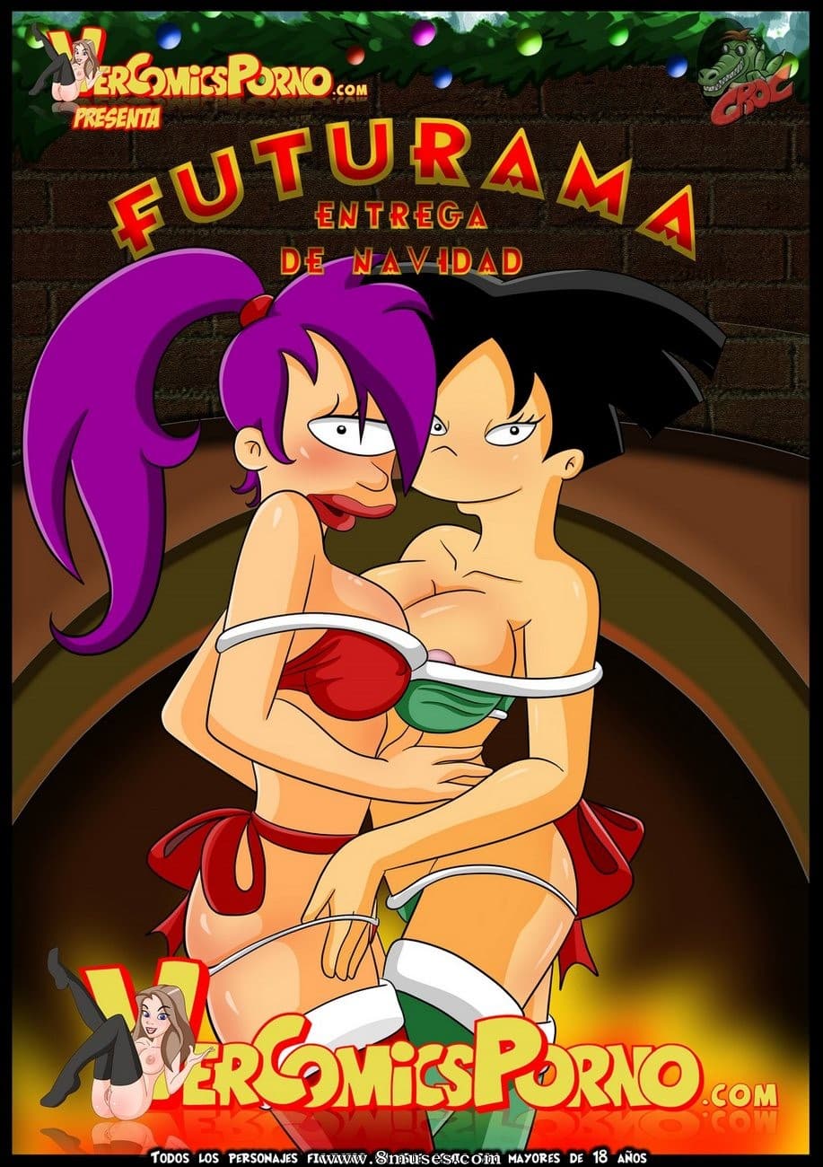 Futurama Porn Comic Christmas sex cover