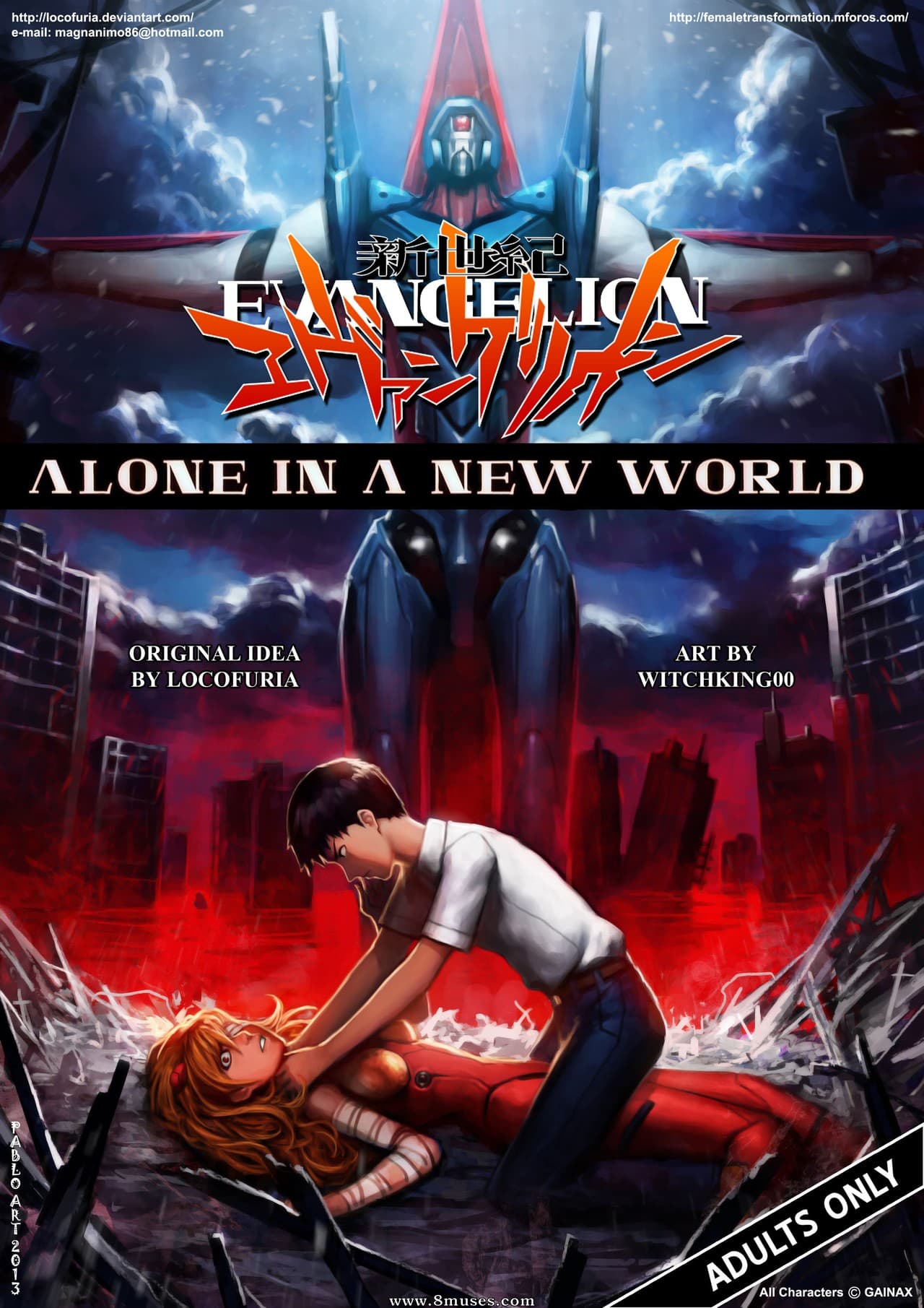 Alone in a New World cover