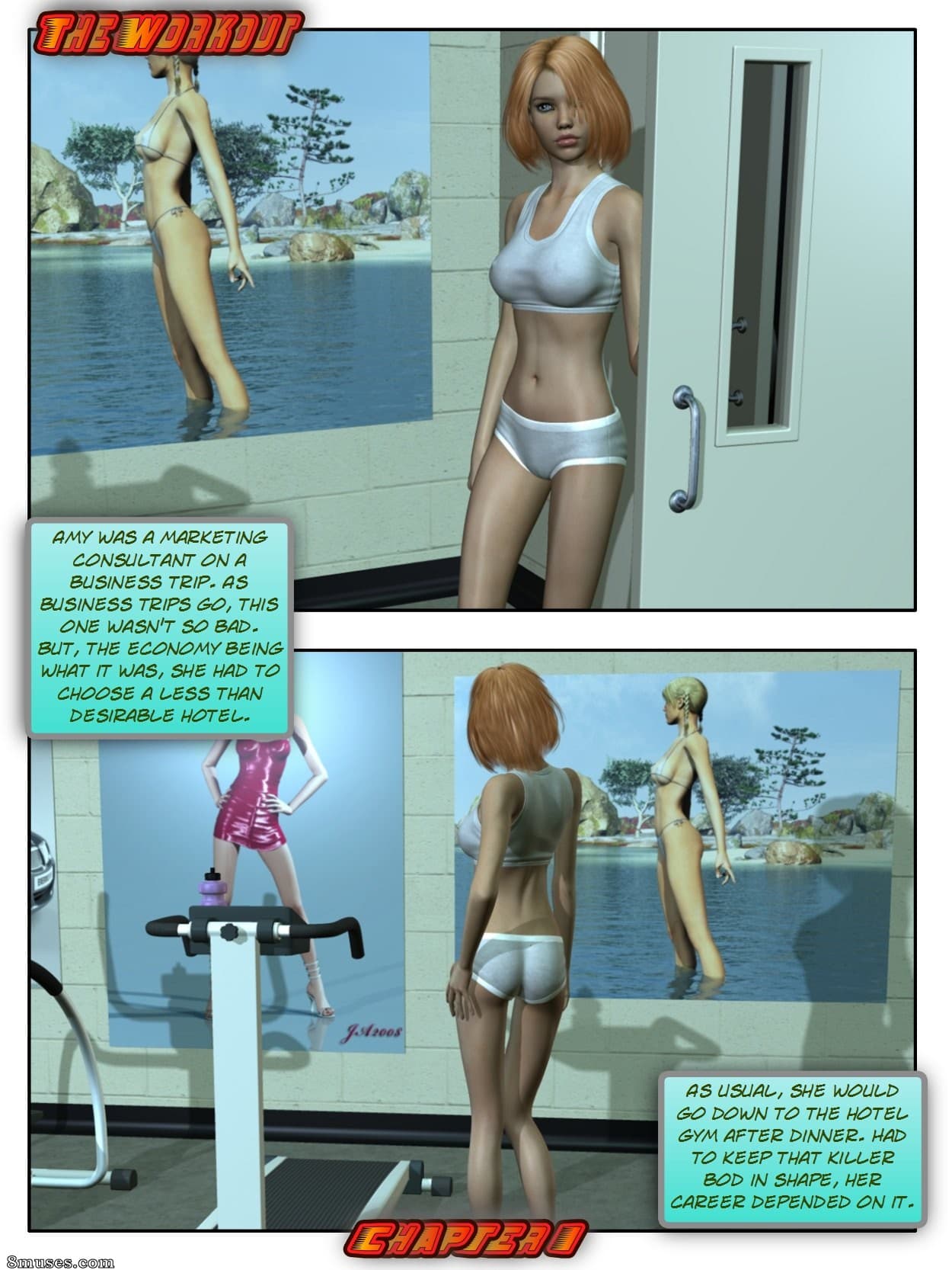 Amy has a Workout cover
