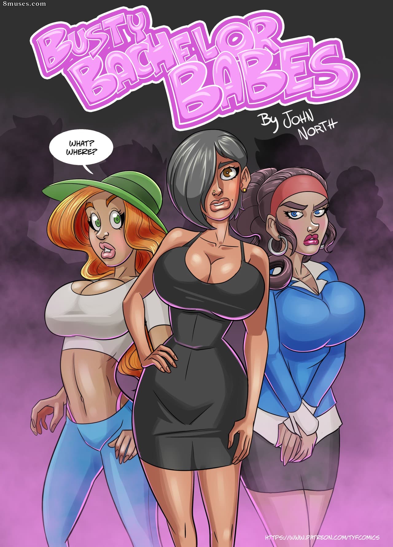 Busty Bachelor Babes cover
