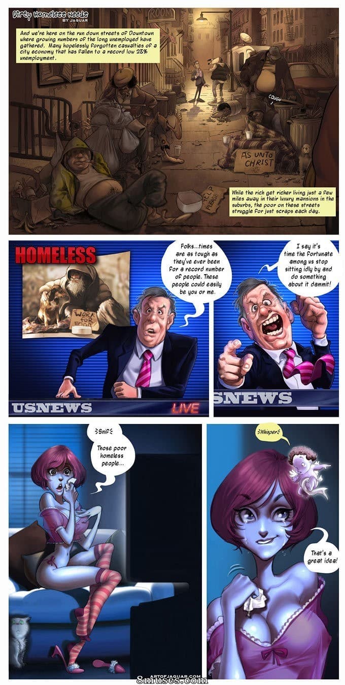 Dirty homeless needs cover