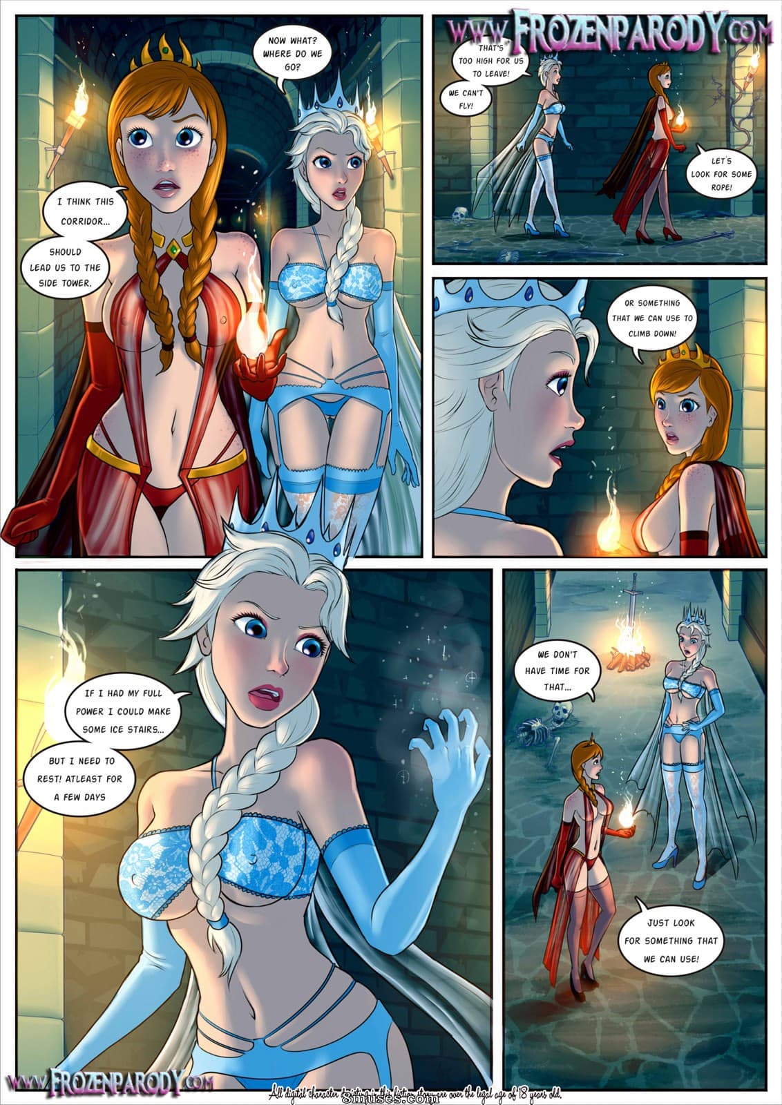 Frozen Parody 10 - Anna Elsa Duke cover