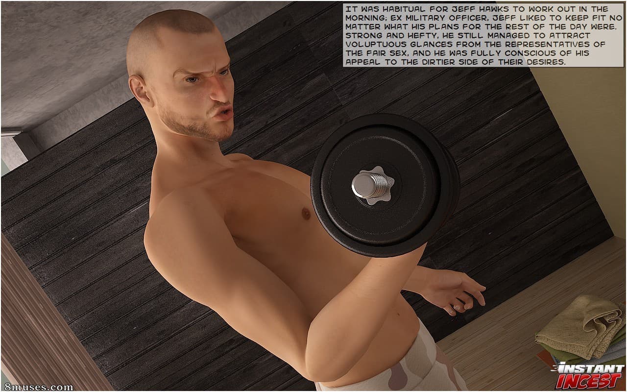 Fuck fitness for a horny dad cover