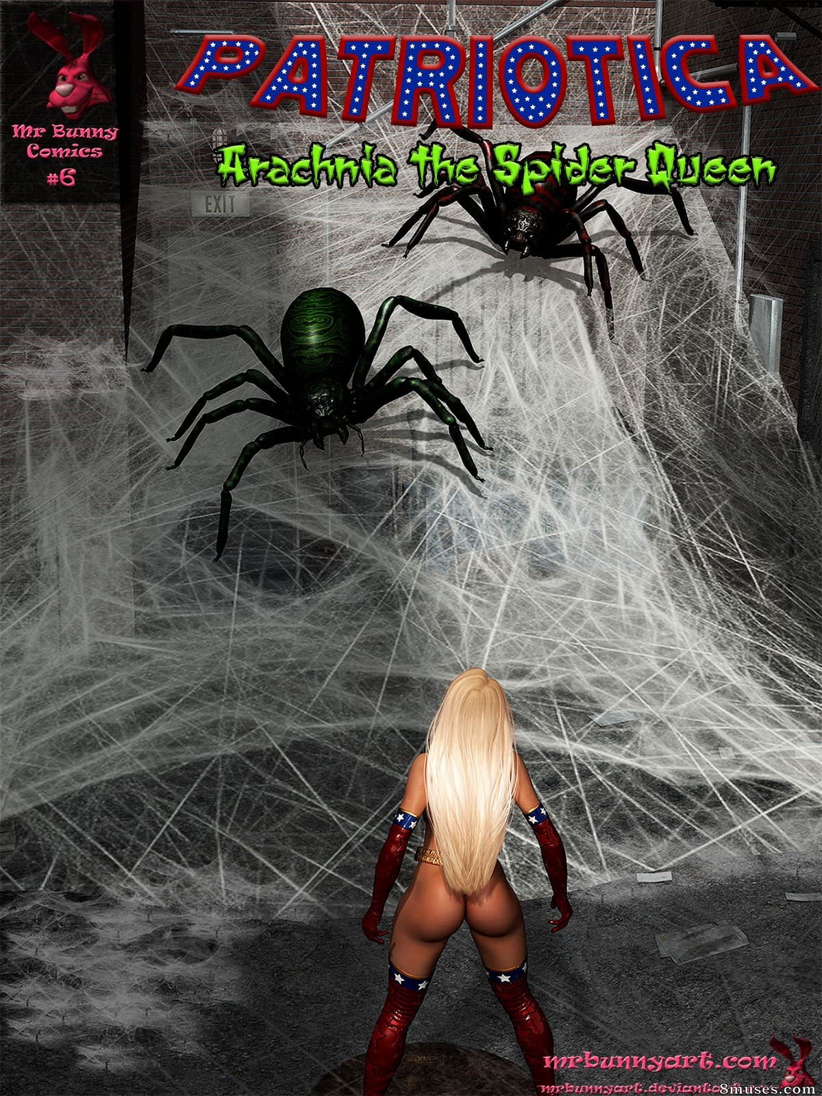 Halloween 2017 - Patriotica vs Arachnia cover
