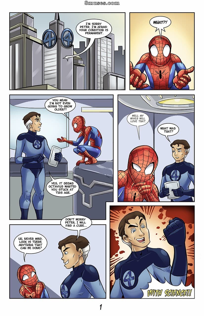 Continuing Adventures of Young Spidey cover