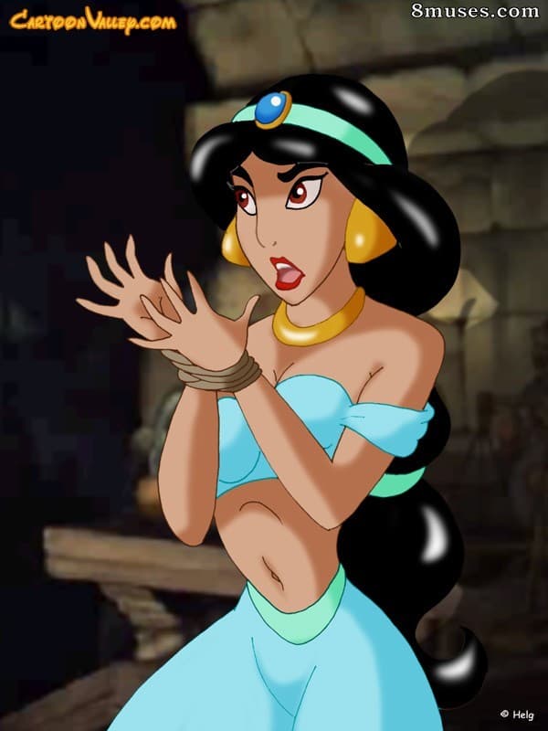 Crazy prince Achmed is forcing Jasmine cover