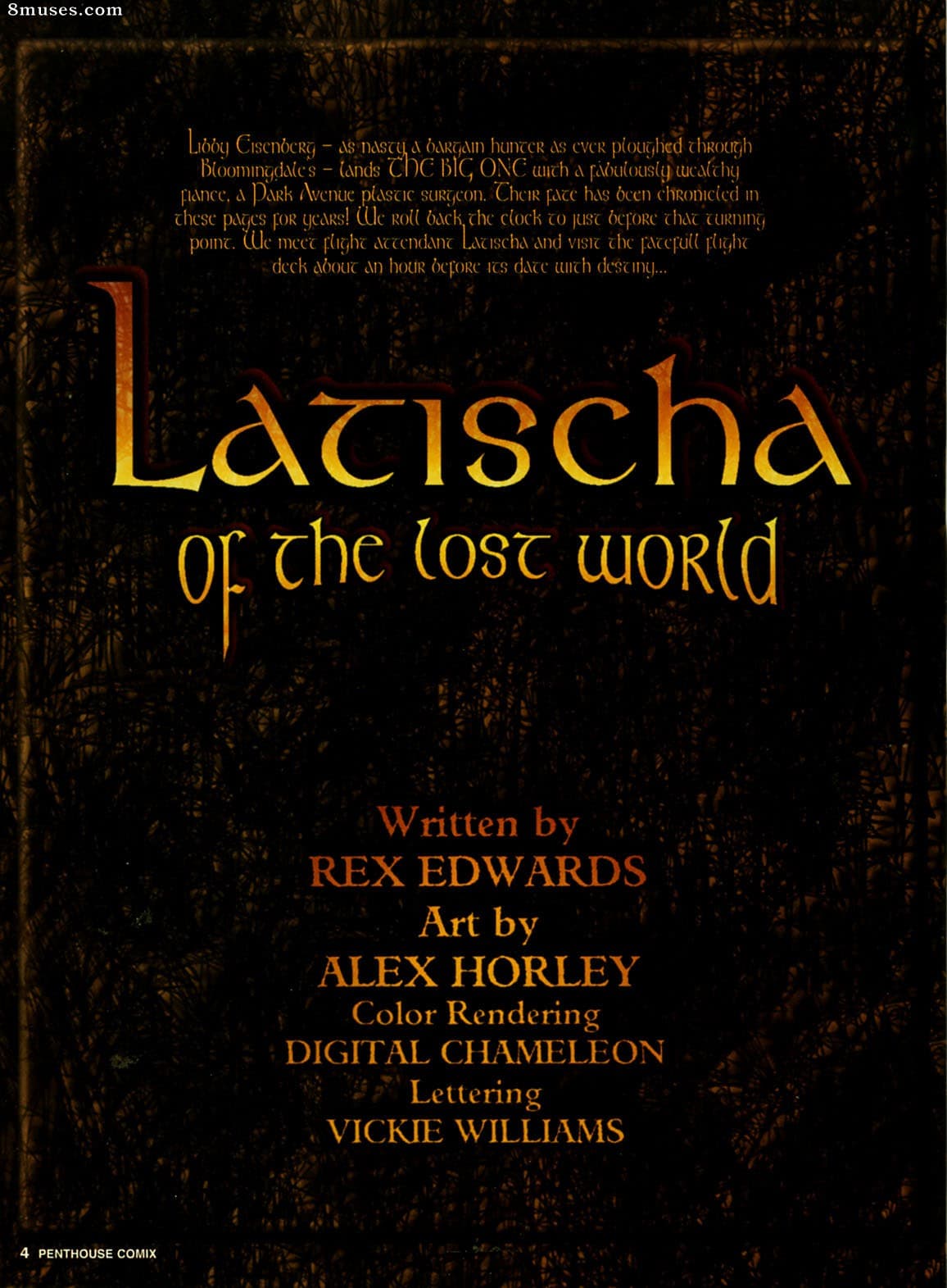 Latischa of the Lost World cover