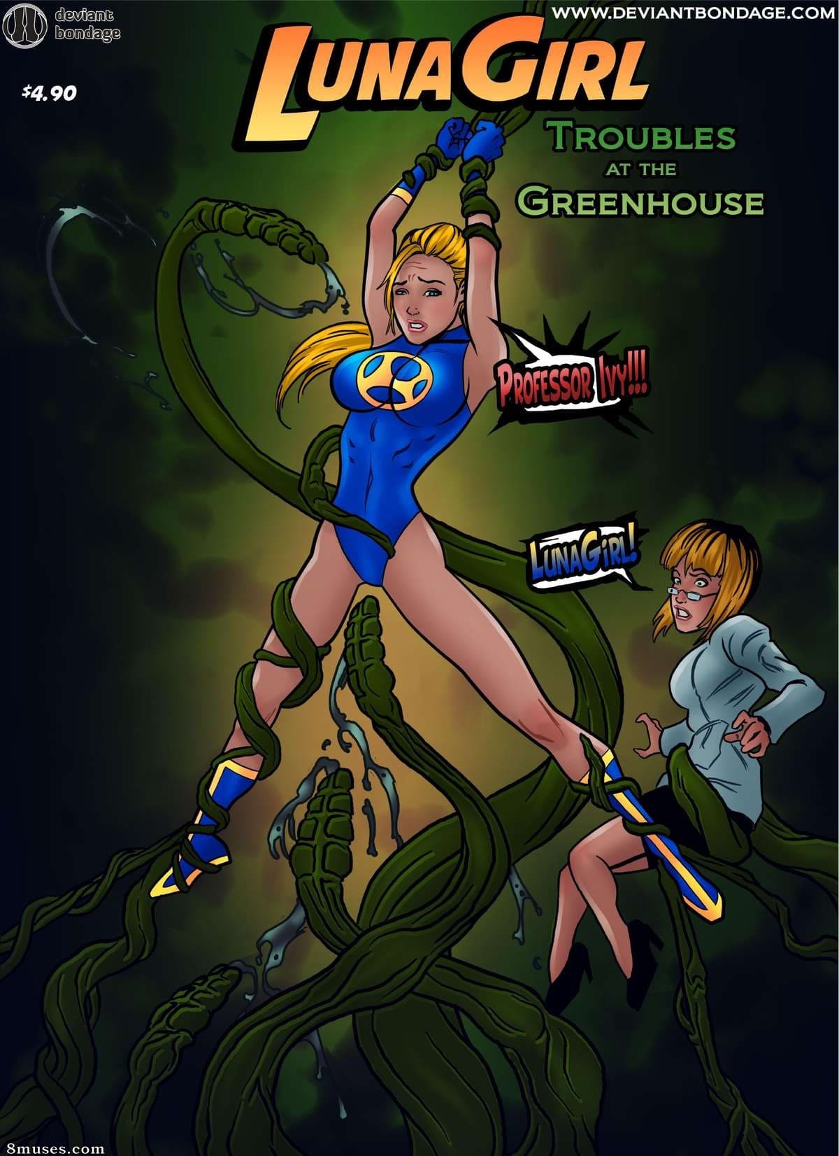 Lunagirl Troubles at the Greenhouse cover