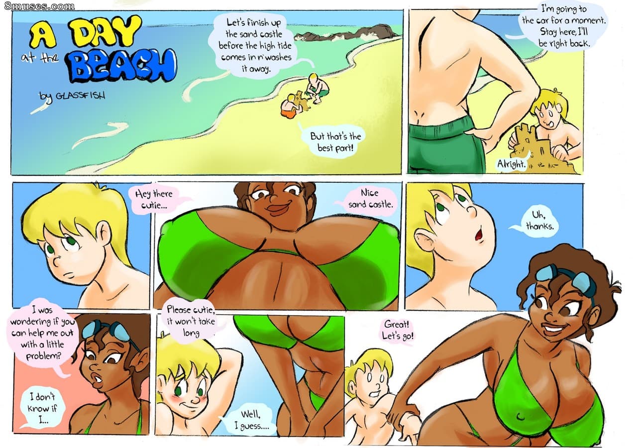 Sunday Hotness - A Day at the Beach cover