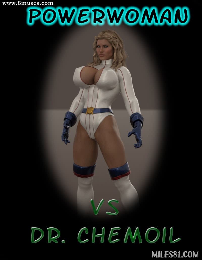 Powerwoman vs Dr Chemoil cover