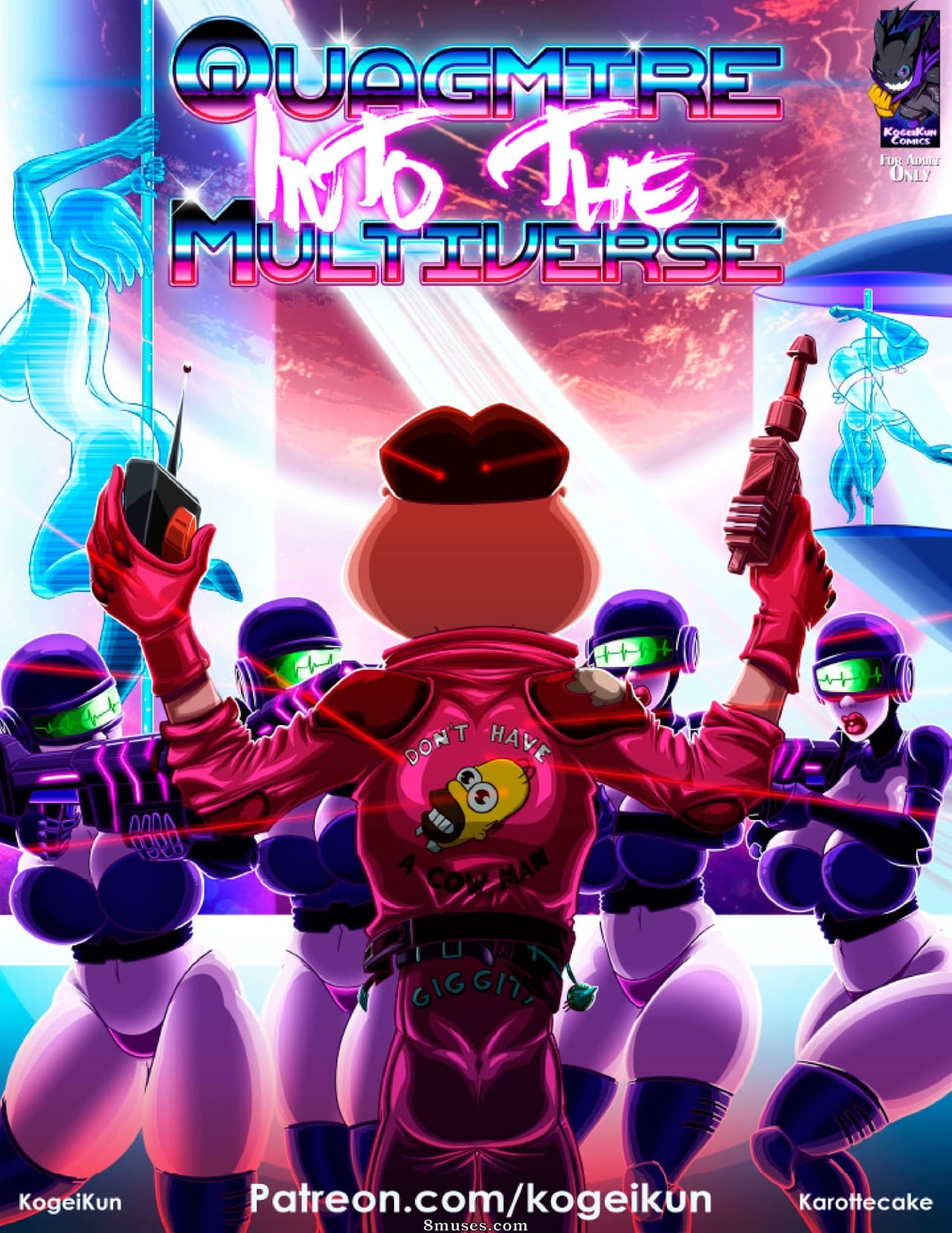 Quagmire Into the Multiverse cover