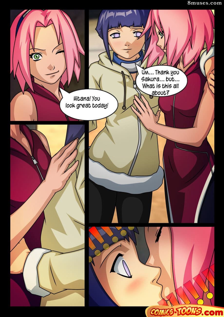 Sakura X Hinata cover