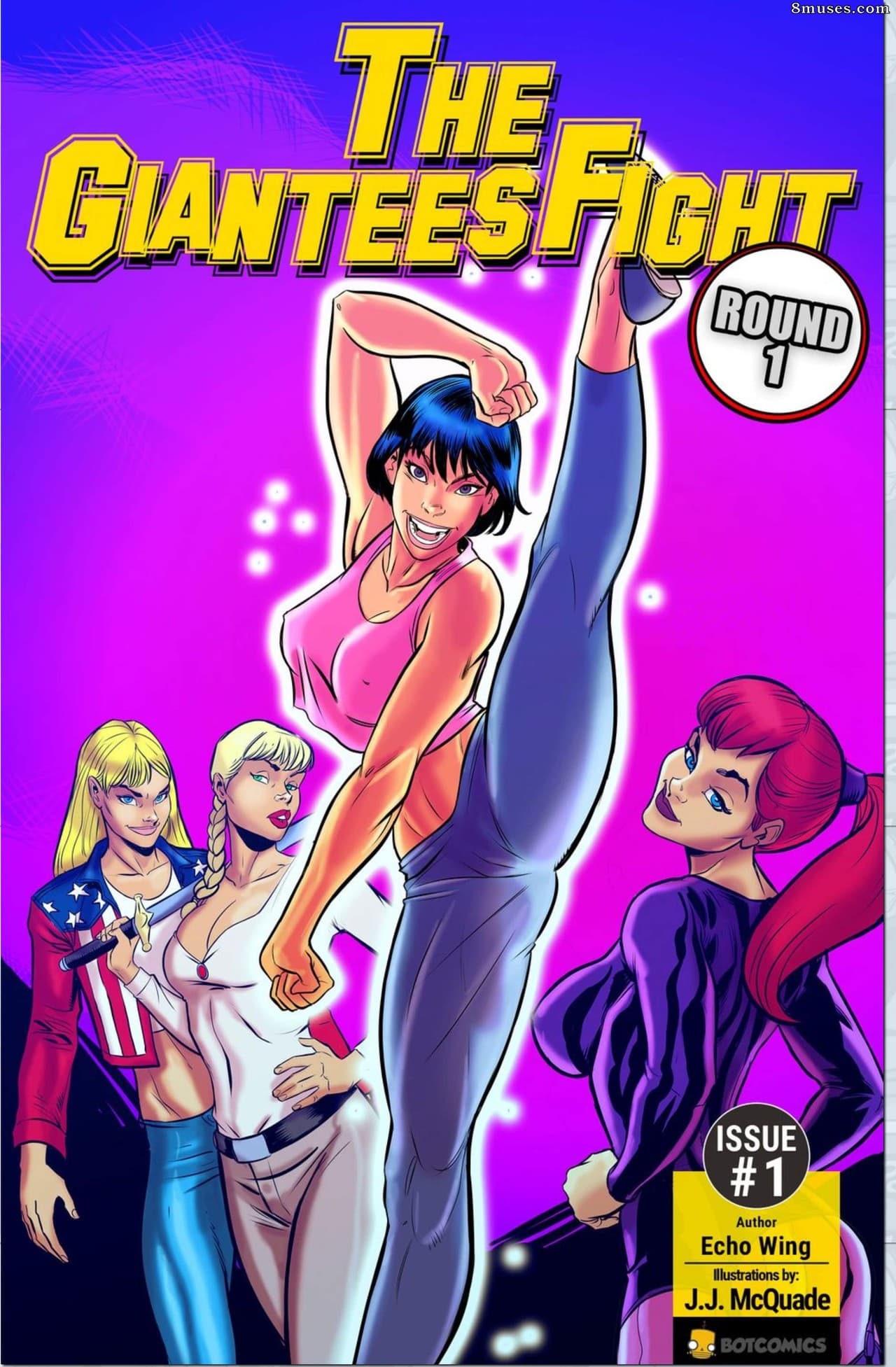 The Giantess Fight - Round One cover