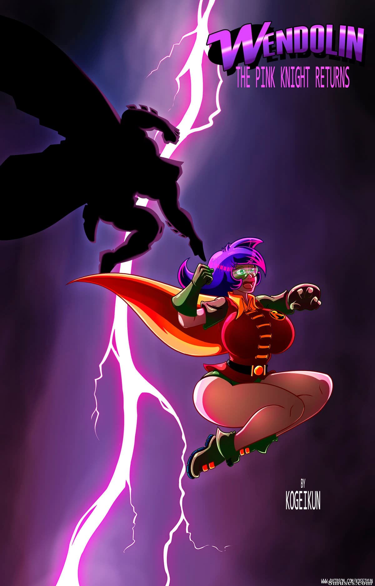 Wendolin -The Pink Knight Returns cover