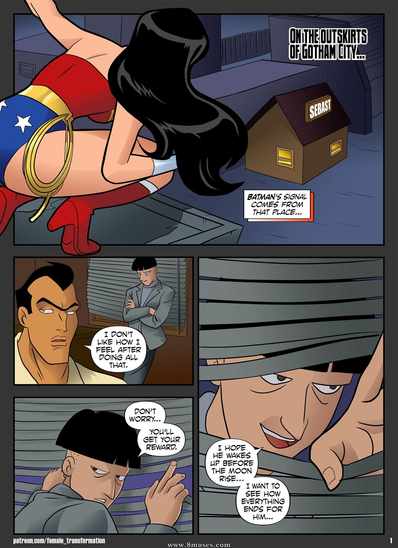 1280px x 1761px - Furry: Wonder Woman vs Werewolf - 8muses Comics - Sex Comics and Porn  Cartoons