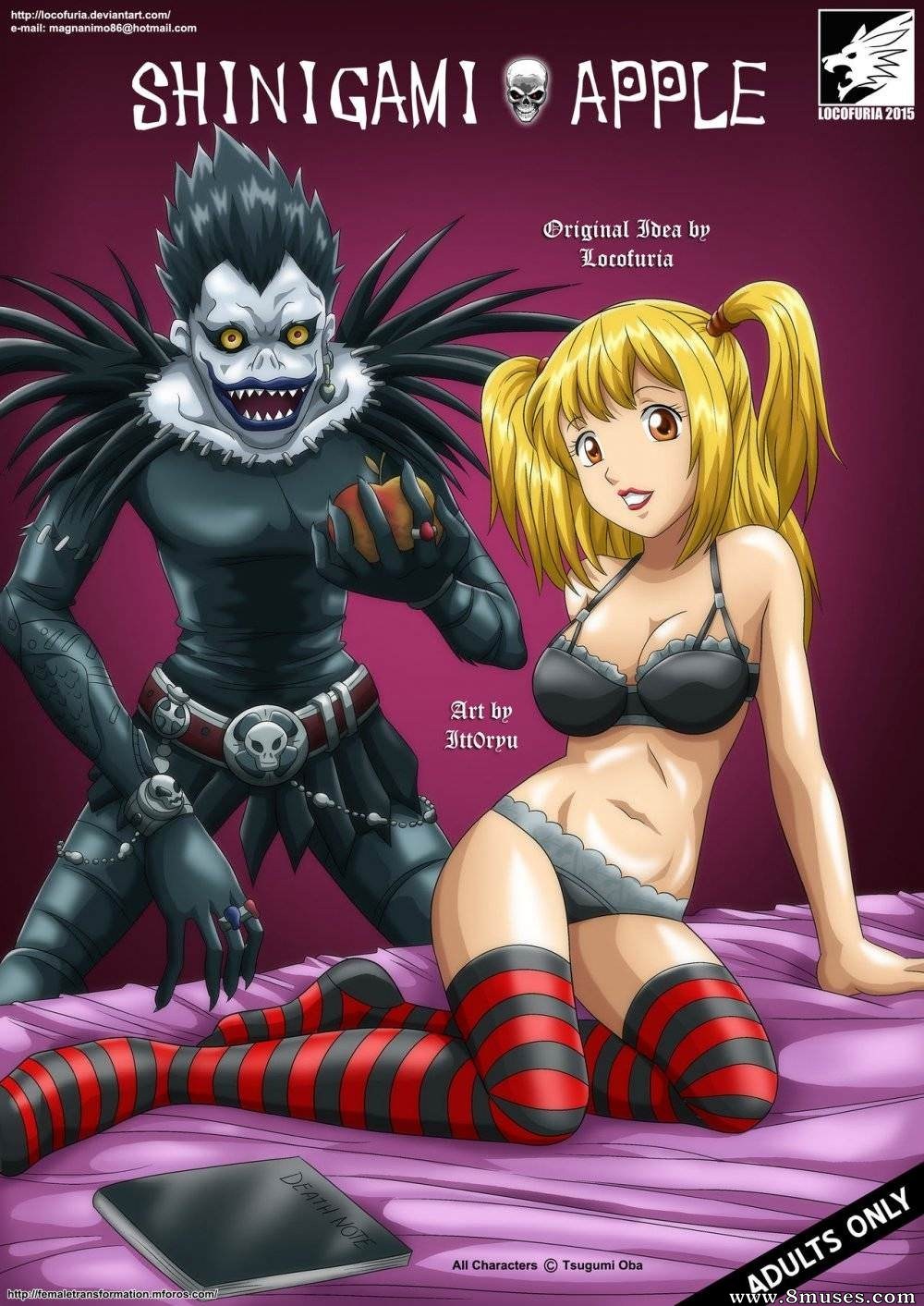 Hentai Death Note - Death Note Porn: Ryuk y Misa fucking - 8muses Comics - Sex Comics and Porn  Cartoons