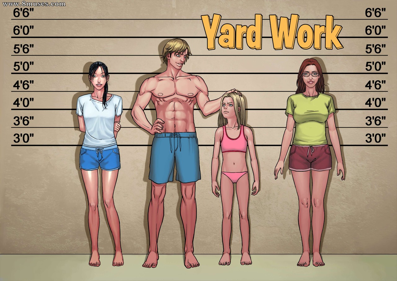 Yard work part two porn comic