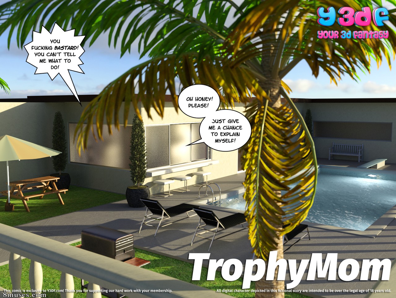 Trophy mom 2 porn comic