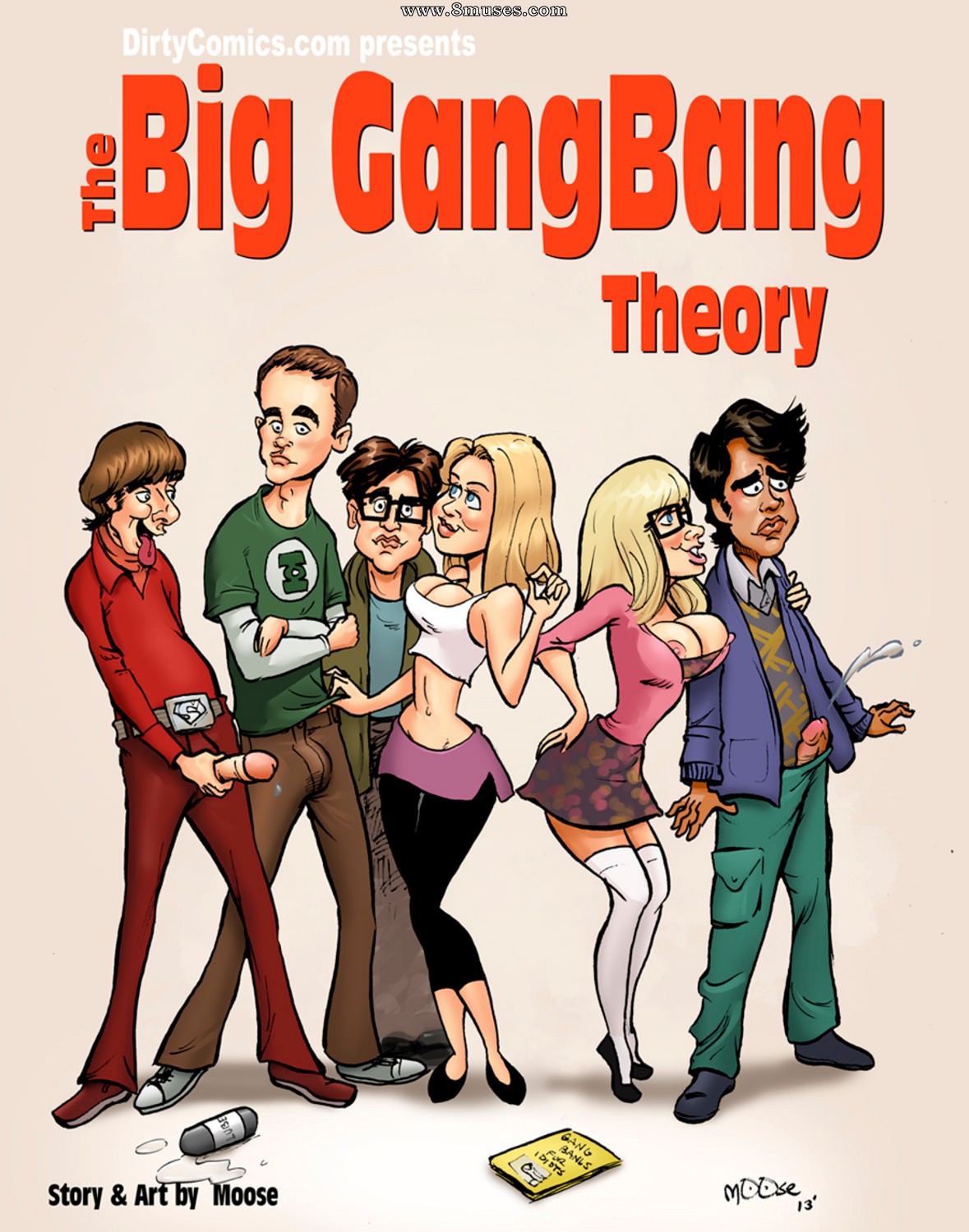 The Big GangBang Theory 8muses Comics Sex Comics and Porn Cartoons 