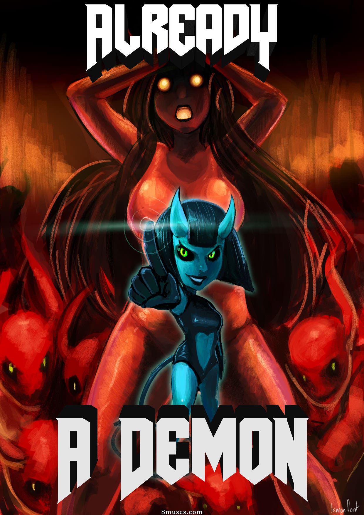 Already a Demon Issue 1 - 8muses Comics - Sex Comics and Porn Cartoons