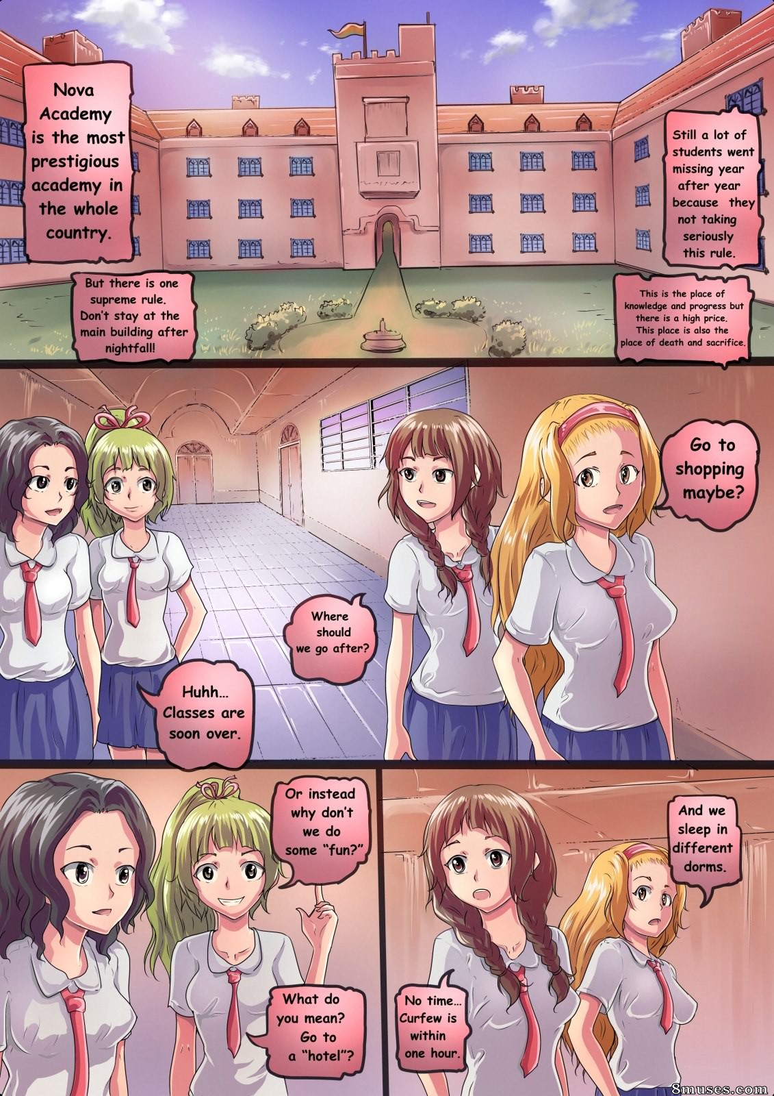 Cartoon Porn School - After School Story Issue 1 - 8muses Comics - Sex Comics and Porn Cartoons