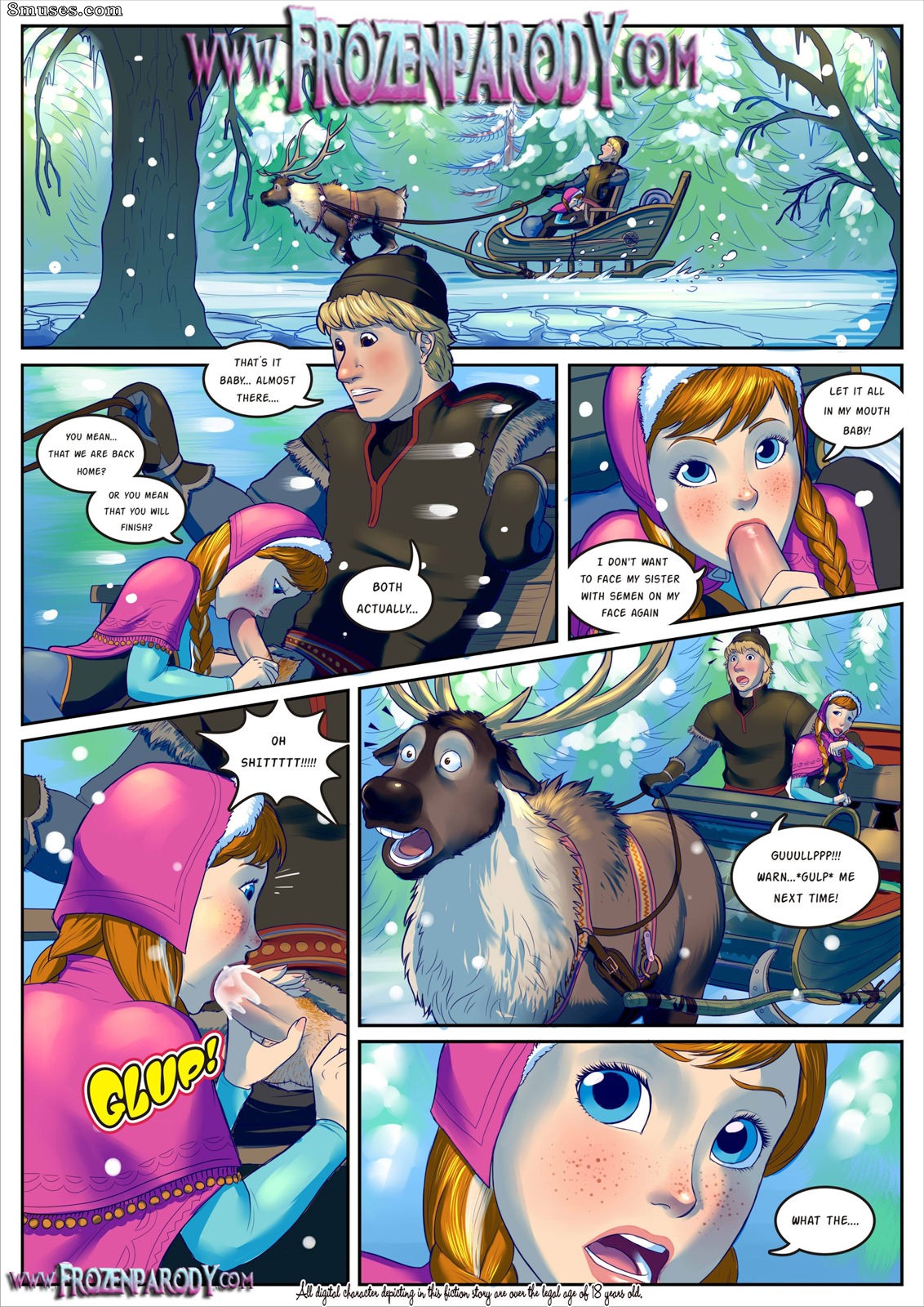 1132px x 1600px - Frozen Parody 1 - Elsa Sex Issue 1 - 8muses Comics - Sex Comics and Porn  Cartoons