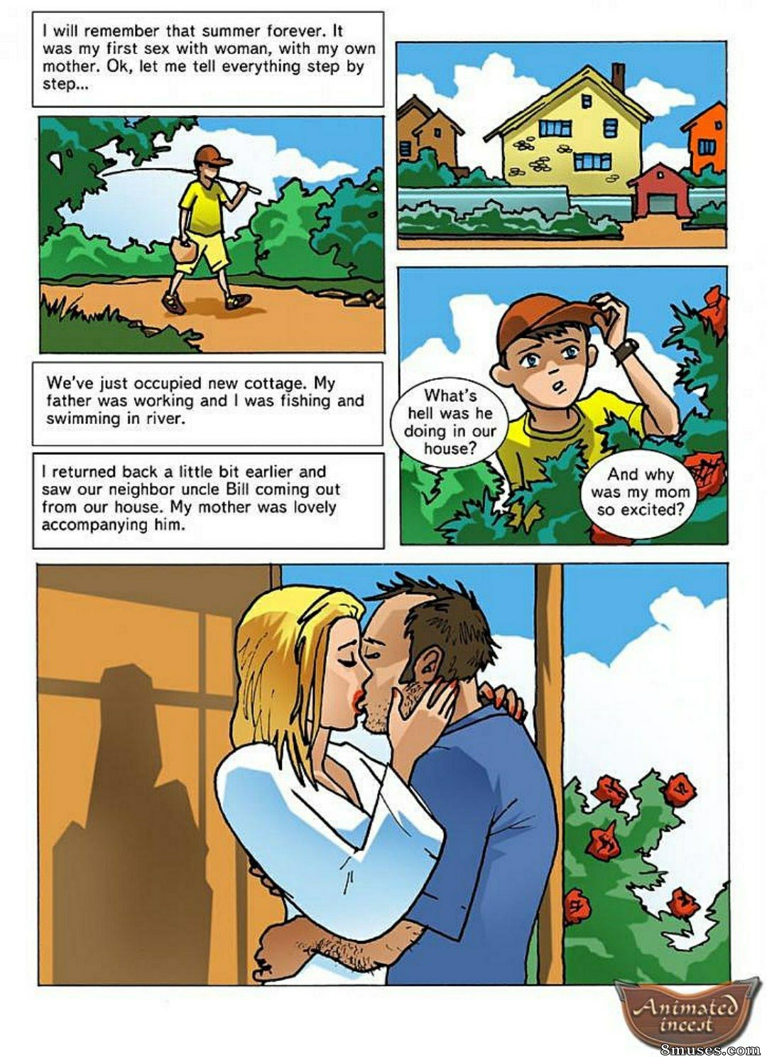 Xxx Mom And Uncle - He saw everything Issue 1 - 8muses Comics - Sex Comics and Porn Cartoons
