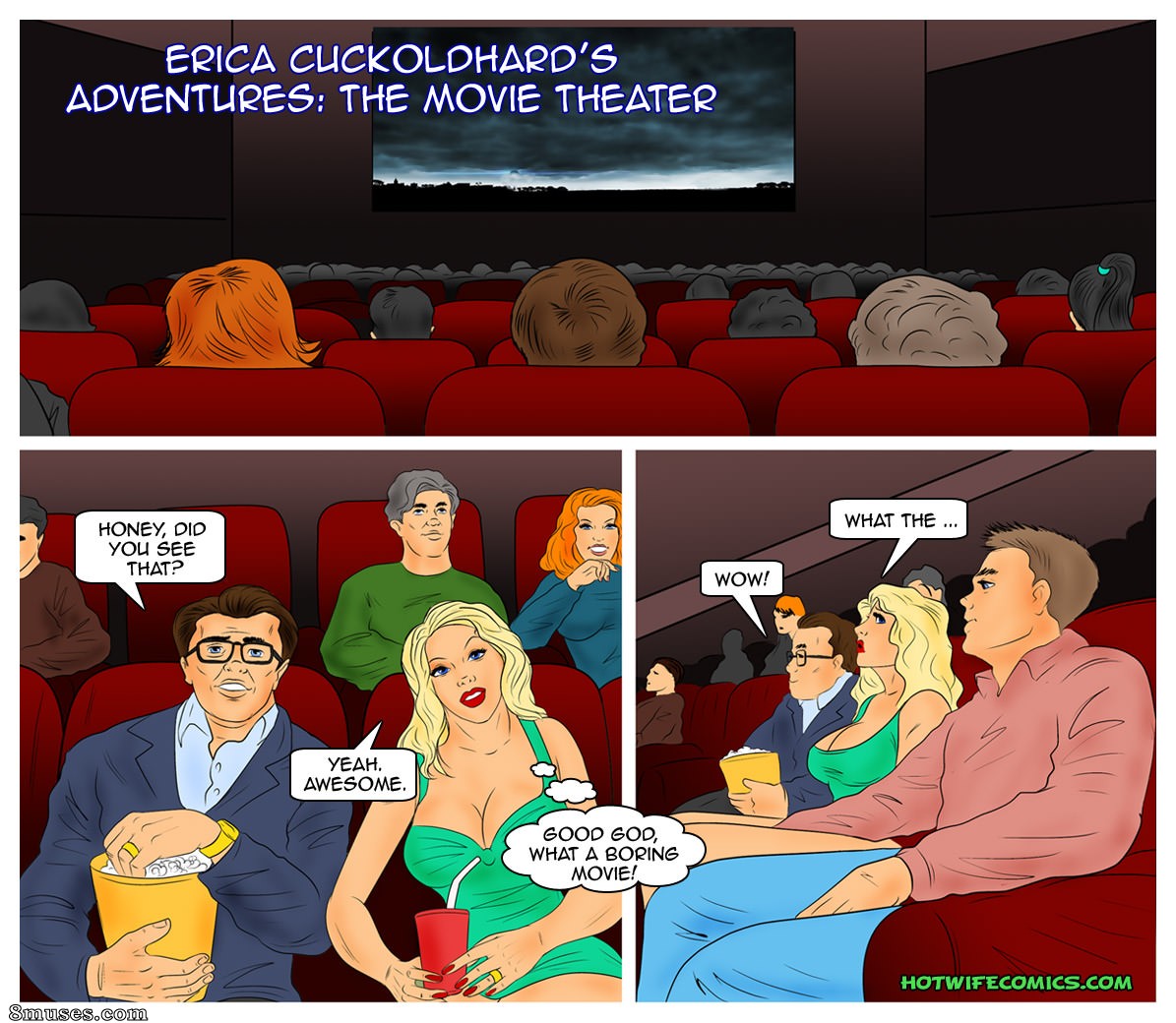 The Movie Theater - 8muses Comics - Sex Comics and Porn Cartoons