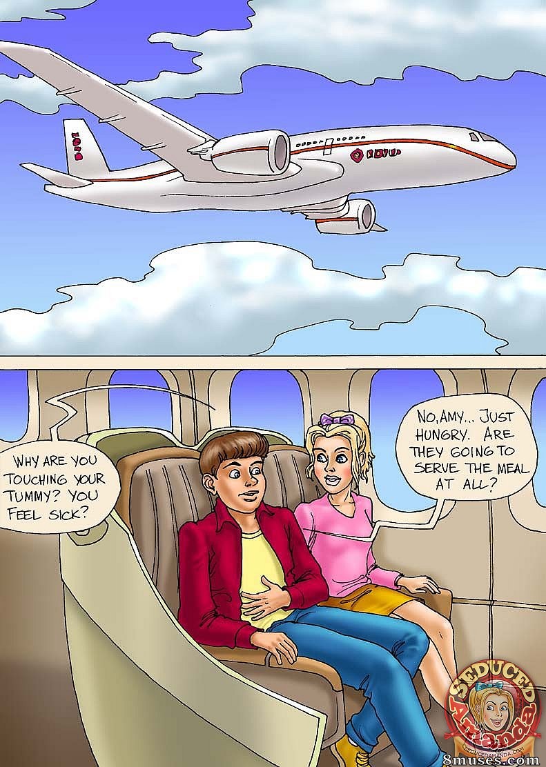 Adventure on a Plane Issue 1 - 8muses Comics pic