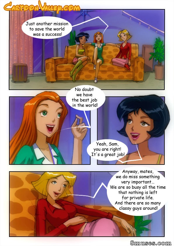 Spies Cartoon Sex - Totally Spies Issue 1 - 8muses Comics - Sex Comics and Porn Cartoons