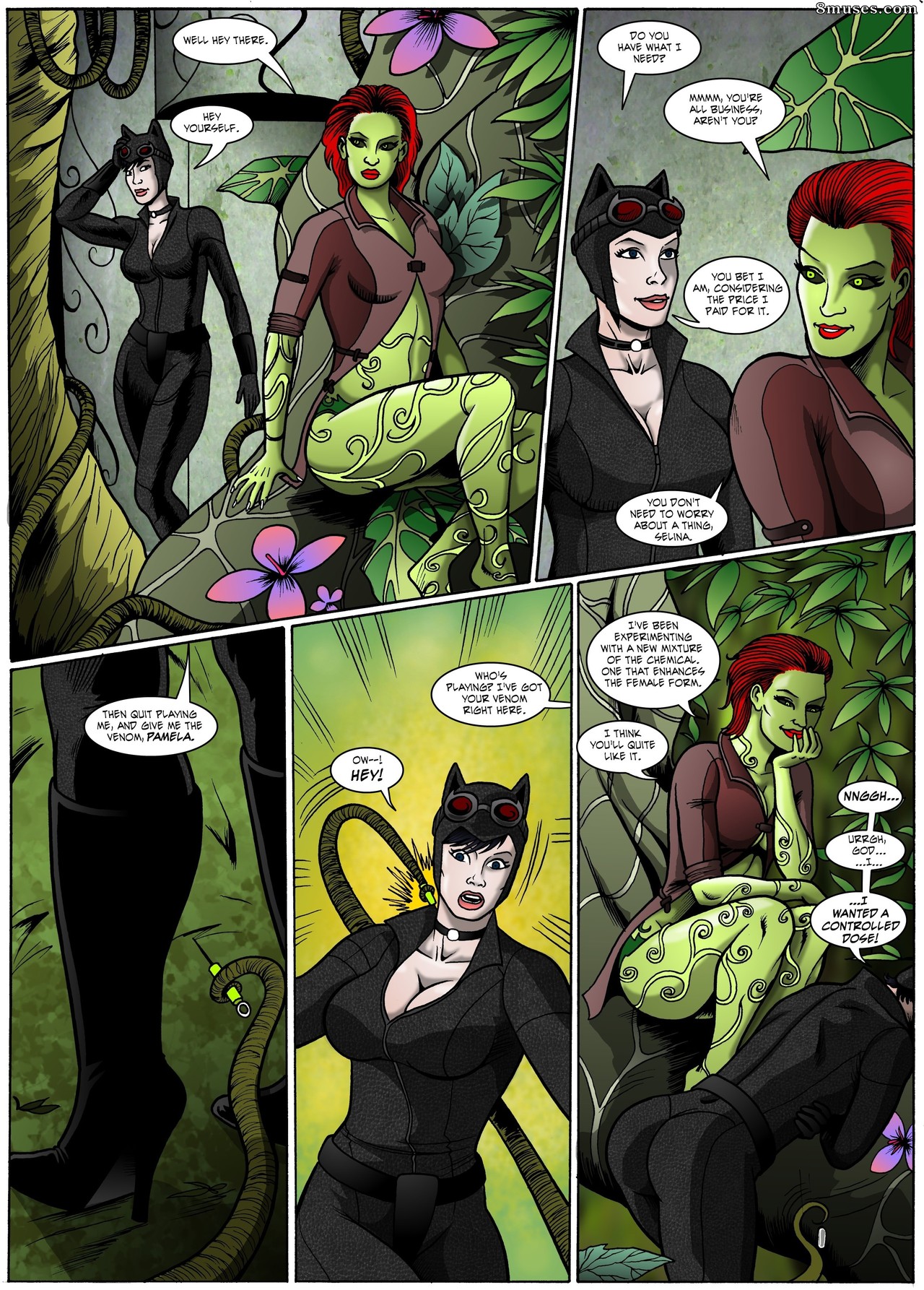 Catwoman Muscle Growth Issue 1 - 8muses Comics - Sex Comics and Porn  Cartoons