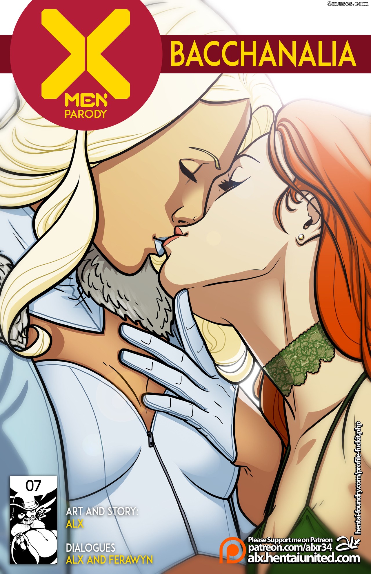 X-Men Parody - Bacchanalia - 8muses Comics - Sex Comics and Porn Cartoons