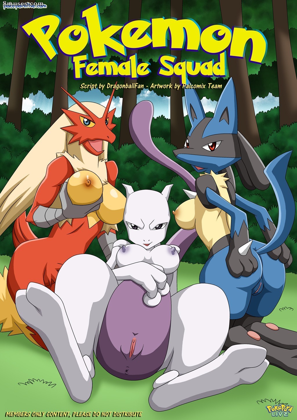 Pokemon Female Squad Issue 1 - 8muses Comics - Sex Comics and Porn Cartoons