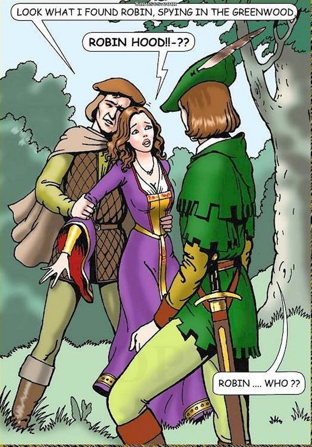 Robin Hood Big Tits - Robin Hood Issue 1 - 8muses Comics - Sex Comics and Porn Cartoons