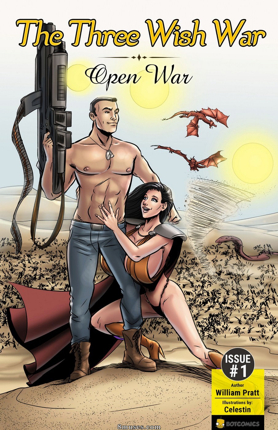 Ww2 Cartoon Porn - The Three Wish War - 8muses Comics - Sex Comics and Porn Cartoons