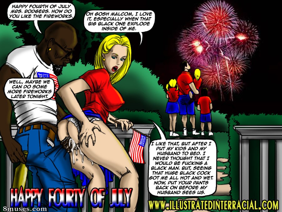 Illustrated Interracial Gallery - Illustrated Interracial Archives - 8muses Porn Comics