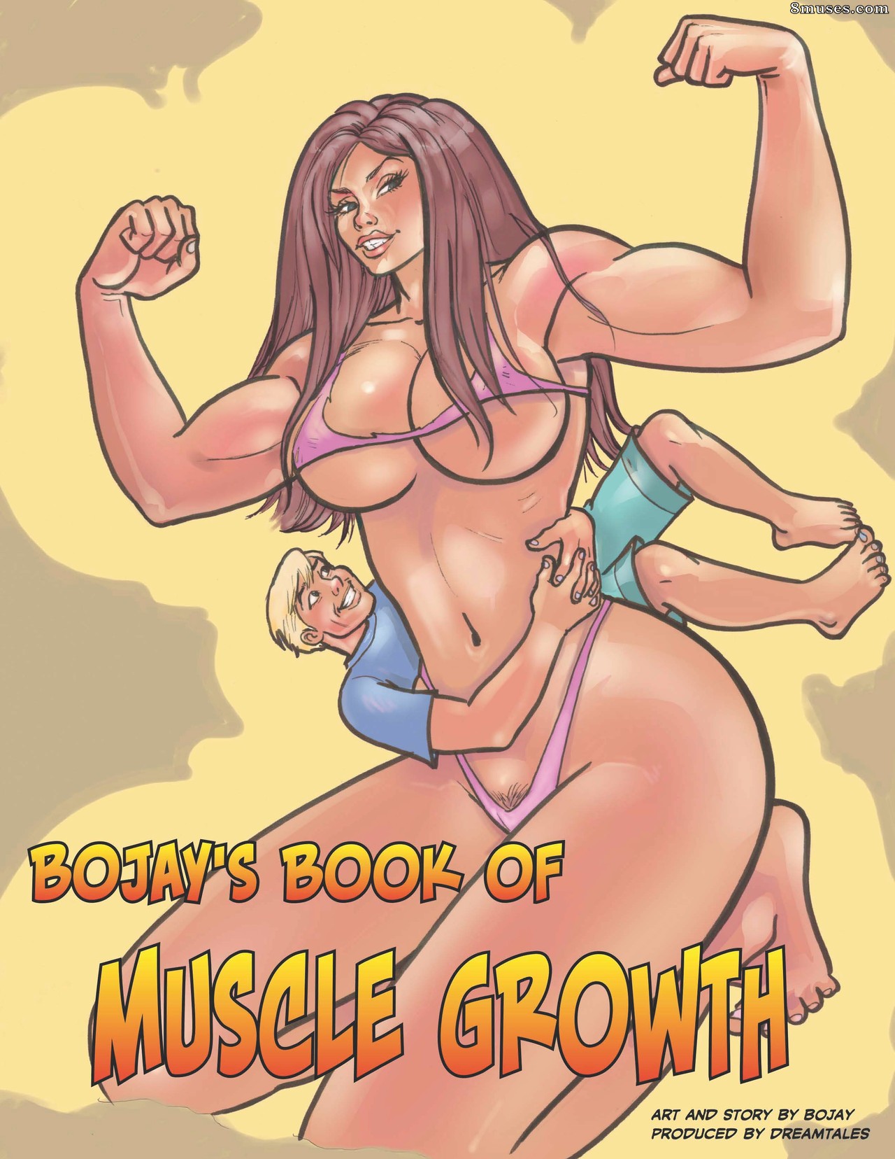 Muscle growth porn comics